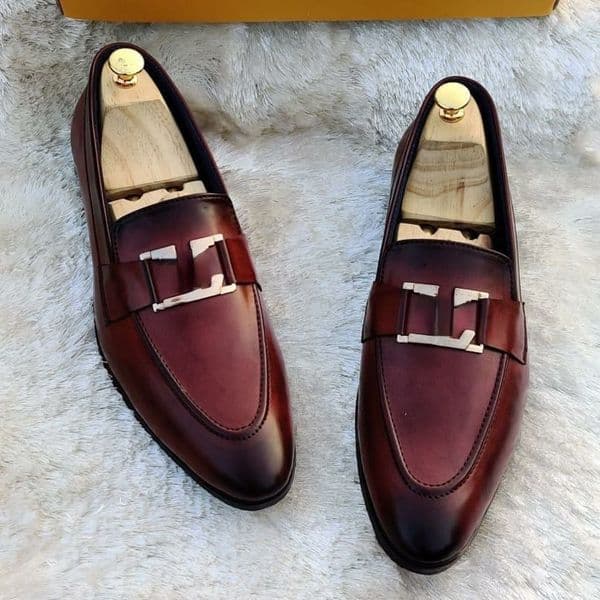 Men PU Leather Shoes Fashion Loafers Low Heel Fringe Dress Brogue Spring Ankle Boots Vintage Classic Male Casual DH0001