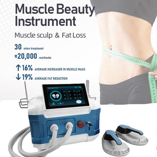 Emslim Neo Machine EMS Muscle Building Stimulator Slimming Body Contouring Tesla Fat Burning Device