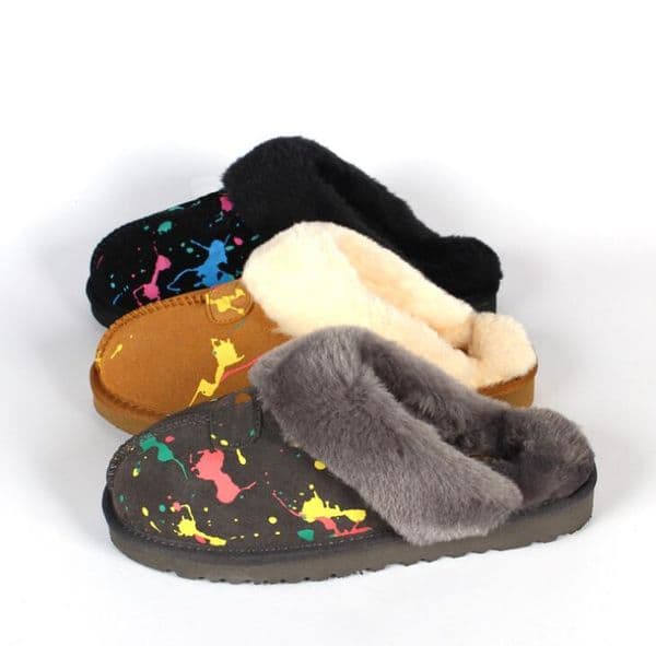 2022 Hot sell Classic design AUS U5125 keep Warm slippers goat skin sheepskin slippers Indoor Shower room Mop Slippers free transshipment