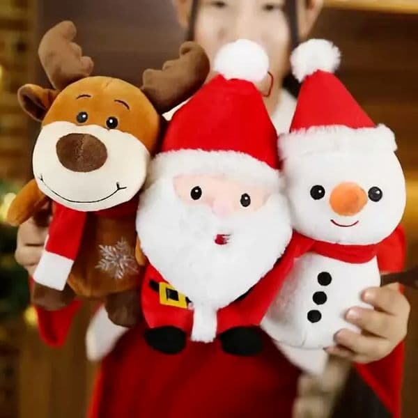 Christmas party Plush Toy Cute little deer doll Valentine's Day angel dolls sleeping pillow Soft Stuffed Animals Soothing Gift For Children WHT0228