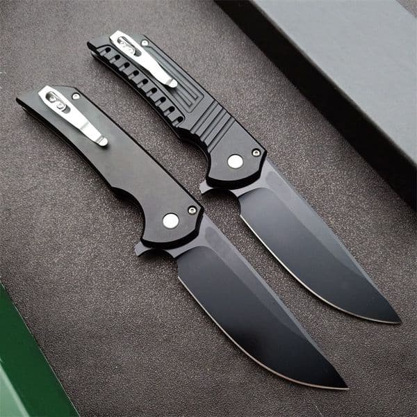 Top Quality Mordax Flipper Tactical Folding Knife knife CPM 20CV Black Blade CNC Aviation Aluminum Handle Outdoor EDC Pocket Folder Knives