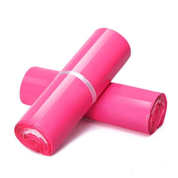 100pcs/lot Pink Poly Mailer Express Bag Mail Bags Envelope/ Self Adhesive Seal Plastic bags pouch DH9487