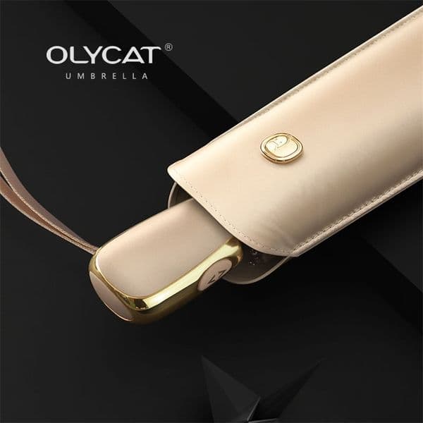 OLYCAT Pocket Women Umbrella Rain UV Protection Sun Automatic Girls Flat Portable Folding s Parasol UPF50+ 210721