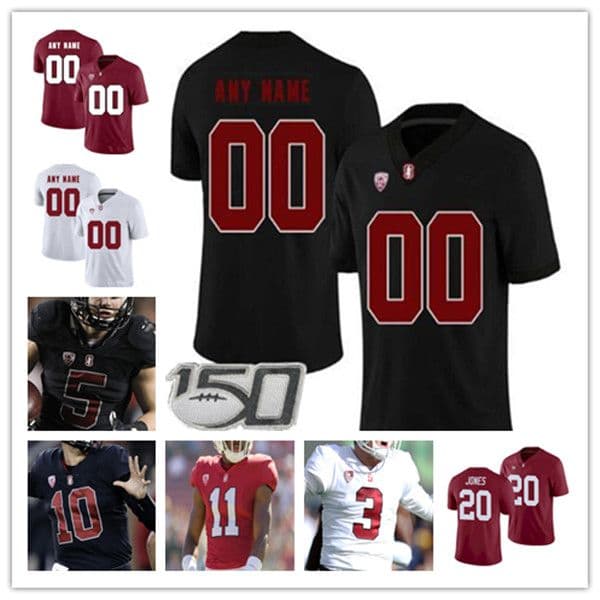 NCAA Stanford Cardinal College Football Jersey Christian McCaffrey Tanner McKee Nathaniel Peat Elijah Higgins NAME Levani Damuni Kyu Blu Kelly Benjamin Yurosek