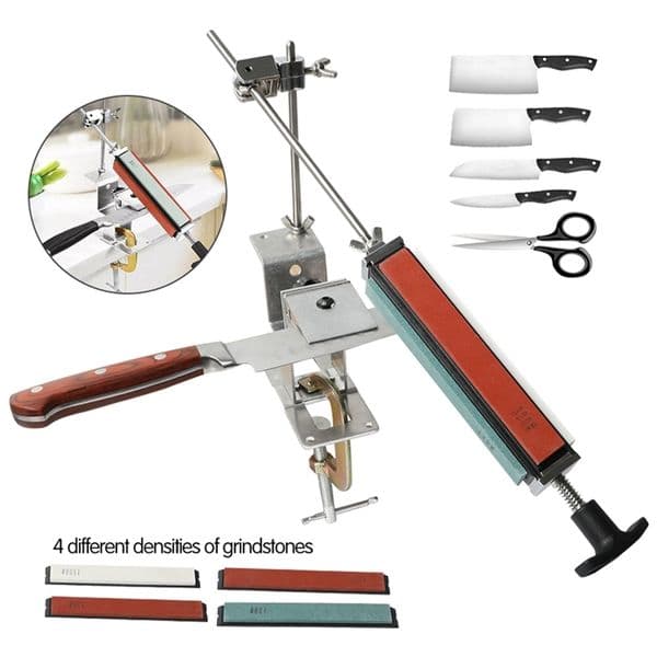 Knife Sharpener Whetstone Stainless Portable Professional Home Kitchen Grinder sharpening tool Stones 210615