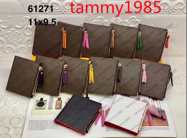 High quality Short Wallets Designers Leather Long Wallet Coin Purses Old Flower Men & Women Fashion Luxurys Handbags Famous Brand Holders