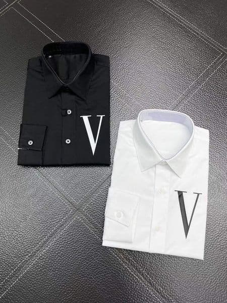 Mens Designer Shirts Brand Clothing Men Long Sleeve Dress Shirt Hip Hop Style High Quality Cotton Tops 10383