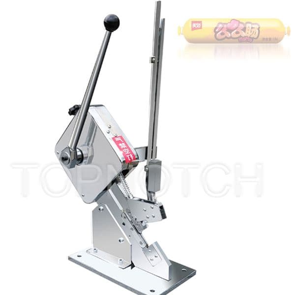 Manual Button Machine Punch Supermarket Dotter Ham Sausage Knotting Sealing Maker