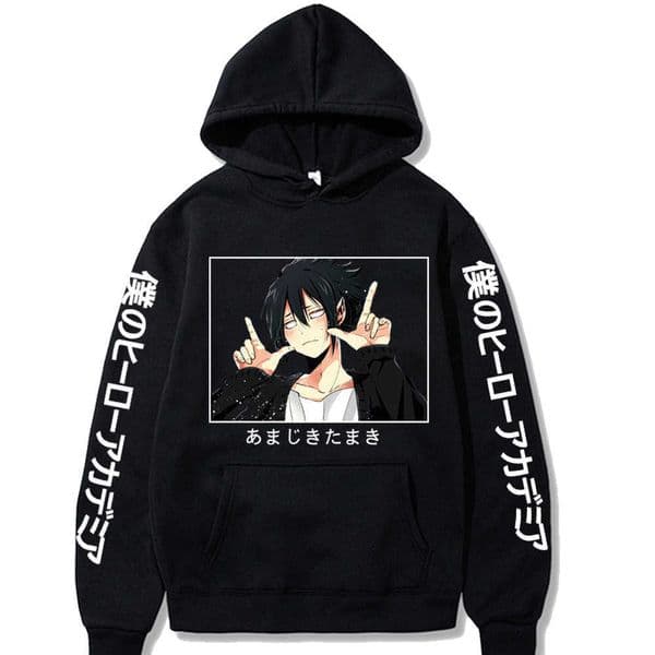 Anime My Hero Academia Hoodie Streetwear Fashion Amajiki Tamaki Japan Hoodie Sweatshirt Hoodie For Men G1007