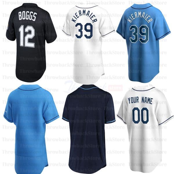Baseball Jerseys 2 Yandy Diaz 17 Austin Meadows 39 Kevin Kiermaier 4 Blake Snell 11 Hunter Renfroe 3 Evan Longoria