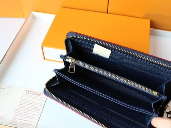 Fashion top quality women purse cards luxury leather designer famous brand long chain letter pattern with boxes size 19-10-2cm m60546 324461
