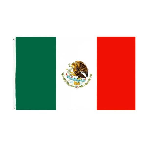 DHL MX MEX Mexicanos Mexican Flag of Mexico Wholesale Direct Factory Ready to ship 3x5 Fts 90x150cm