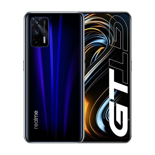 Original Oppo Realme GT 5G Mobile Phone 8GB RAM 128GB ROM Snapdragon 888 64.0MP OTG NFC 4500mAh Android 6.43 inch AMOLED Full Screen Fingerprint ID Face Smart Cell Phone