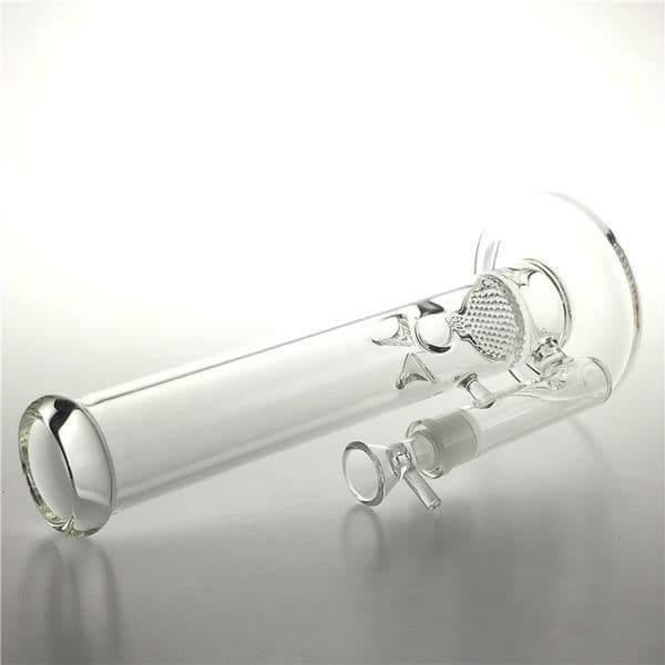 2026 New 18Mm Female Glass Water Bongs With 11.8 Inch Hookah Thick Pyrex Heavy Beaker Recycler Honeycomb Bong Bowls Straight Oil Rigs Free Shipping