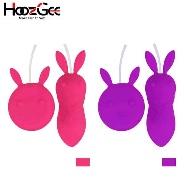Eggs HoozGee Rabbit Pulse Vibrating Bullet Egg Vibrator Sex Toy Products Remote Control 7 Speed Vibration Stimulate Clitoris G spot 1124