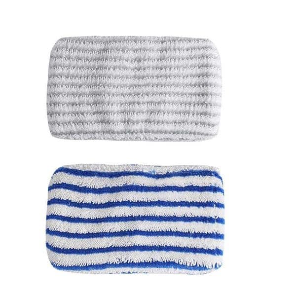 2pcs Microfibre Cloth Pads For Rowenta Clean&Steam ZR005801 Cleaner Accessory Replacement Cleaning Parts Washable And Reusable 210728