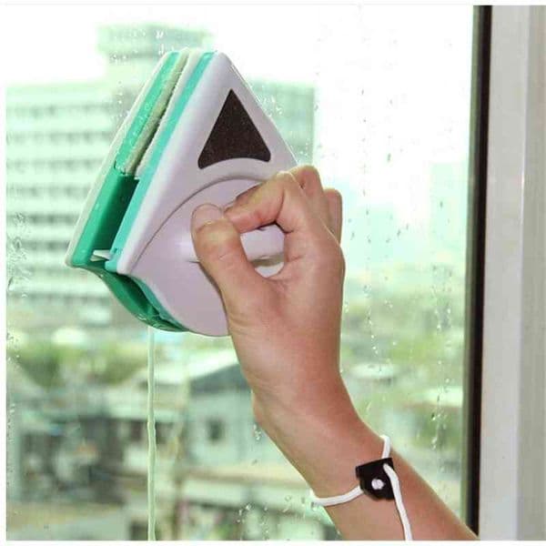 5-12mm Home Window Glass Cleaner Tool Double Side Magnetic Window Cleaner Cleaning Brush Dust Wiper Useful Surface Brush 210329