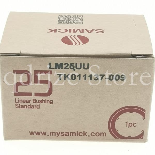 SAMICK linear motion bearing LM25UU = LM254059UU 25mm 40mm 59mm