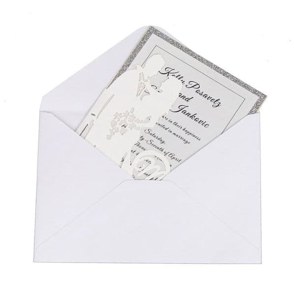 Personalized Hollowed-out Wedding Invitation Cards Laser Cut Greeting Cards For Engagement Wedding Party Favors Wedding