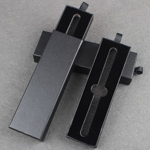 Drawer Shape Black Cardboard Box for Pen Wholesale Pencil Case Paper Gift Boxes
