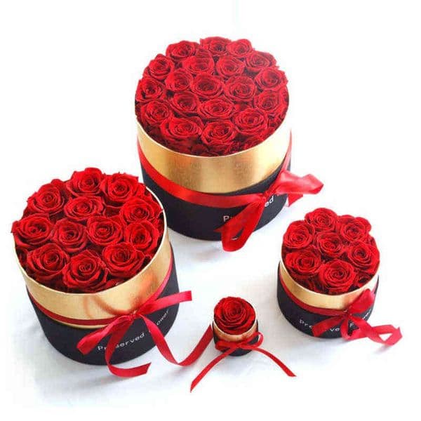 2026 Eternal In Preserved Real Rose Flowers With Box Set The Best Mother's Gift perfume Romantic Valentines cologne Day Free Shipping