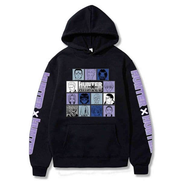 Anime Hunter x Hunter Cosplay Hoodies Phantom Troupe Hisoka Chrollo Sweatshirts Cozy Tops Pullovers Sudadera felpa moletom Y1109