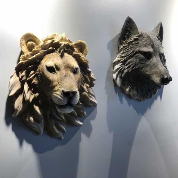 Animal Head Wall Decoration Statues Room Bedroom Home Decor Scandinavian Style Jamaica Interior 210728