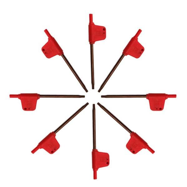 T6 T7 T8 T9 T10 T15 T20 Torx Screwdriver Lathe Turning Tool Boring Bar Wrenches for Insert Tools 1000pcs/lot SN3325 1111