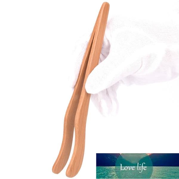 Natural Bamboo Handmade Bamboo Tea Clips Tweezers Curved Straight Kung Fu Tea Tool 1pc