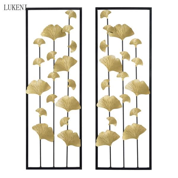 Chinese Style Hanging Bedroom Bedside Living Room Dimensional Wall Decoration Creative Iron Art Pendant 210414