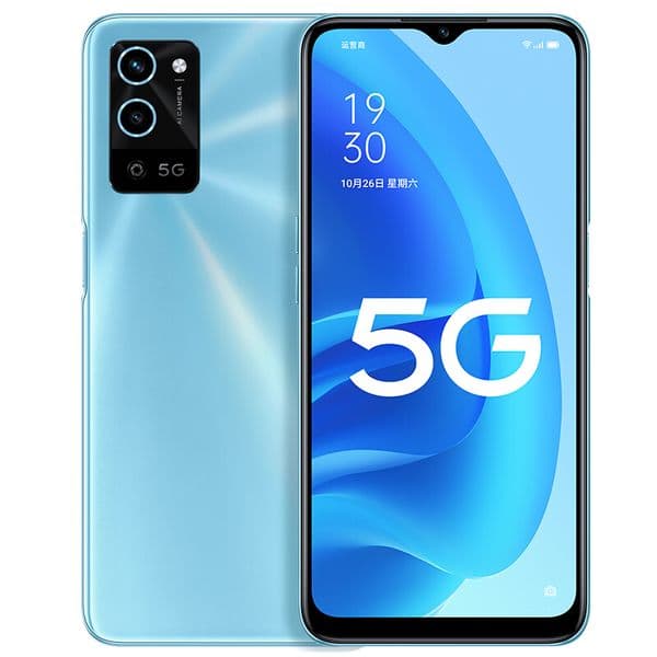 Original Oppo A56 5G Mobile Phone 6GB RAM 128GB ROM Octa Core MTK Dimensity 700 Android 6.52 inches LCD Full Screen 13MP AI 5000mAh Face ID Fingerprint Smart Cell Phone