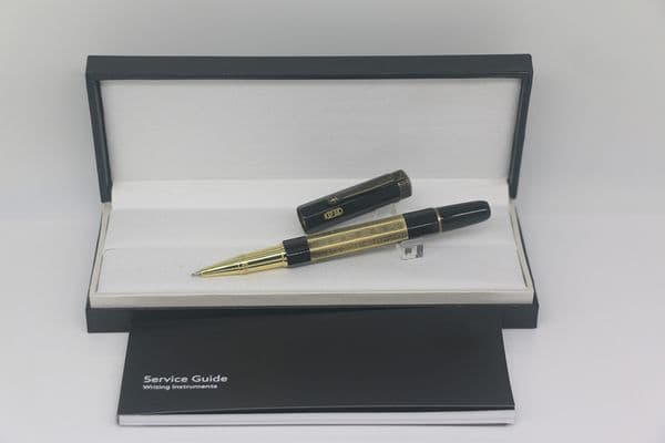The Egypt series 6 style color Roller Pen vintage gold/silver trim with Serial Number office school supply perfect gift