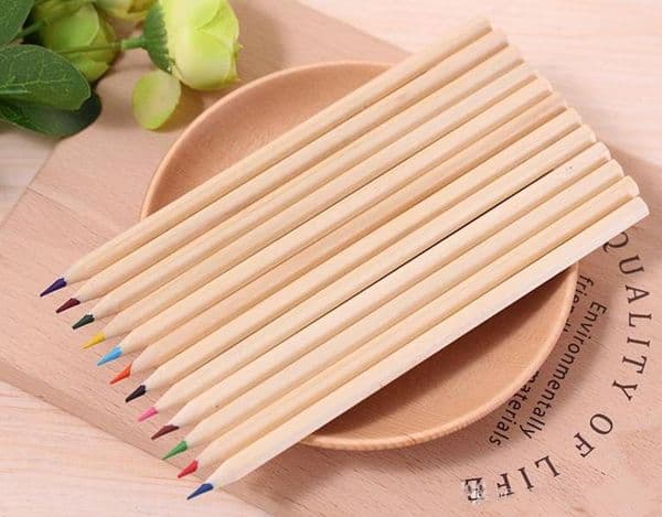 2021 hot colored Lead Color drawing pencil wood Colour Pencils Sets of 12 colour kids colored drawing pencils children DHL free