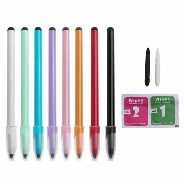 16E Bling Fiber Capacitive Touch Screen Pen Colorful Stylus Pens For Iphone 17 16 15 13 12 11 XR XS MAX 7 6 Samsung S25 Edge S24 S23 S22 Note 20 A56 A26 A36 ipad Table PC MP3