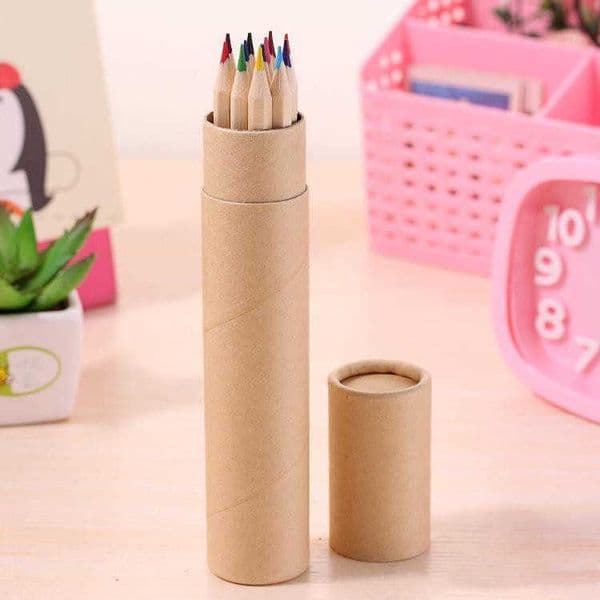Drawing Hot Colored Lead Color Pencil Wood Colour Pencils Sets Of 12 Colour Kids Colored Drawing Pencils Children DHL Free