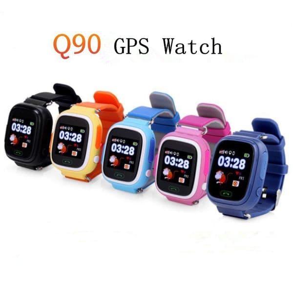 Smartwatch with GPS WiFi Q90 LBS for iPhone IOS Android Smart Phone Wear Clock Wearable Device 5 Colors Y260603
