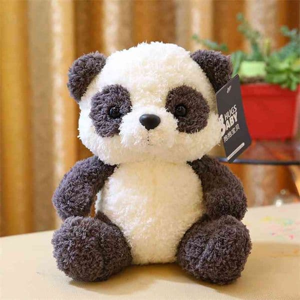 2025 New 22Cm Cute Panda Plush Toys Soft Pig Dog Pendant Doll Stuffed Toy For Kids Birthday Gifts C251202 XJ260303