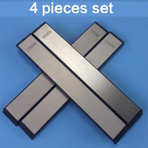 Professional Gold Kitchen Knife Whetstone Tool Diamond Plate knife sharpening stone 210615