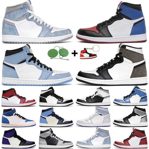 men women basketball shoes 1s high og 1 Electro Orange Shadow 20 Hyper Royal light Chicago University Blue mens trainers sports sneakers