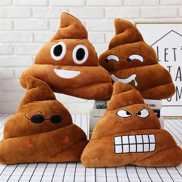 Funny Poop Plush Toy Stuffed Doll Christmas birthday Halloween Children Gifts strange poop pillow doll 220711