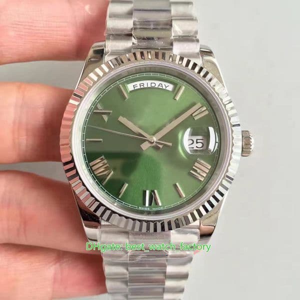 EW Factory Mens Watch CAL.3255 Movement Top Quality 40mm Day-Date President 228238 228239 228236 904L Steel Watches Sapphire Mechanical Automatic Men's Wristwatches