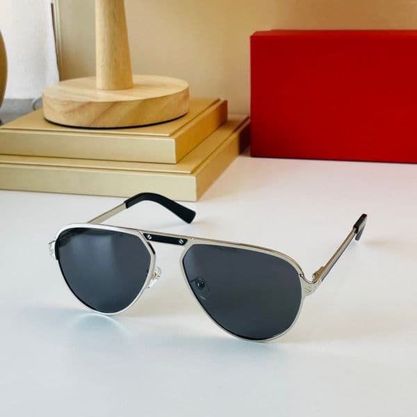 Pilot Designer Sunglasses for Men Eyewear Frames Woman UV400 Protection Shades Real Glass Lens Gold Metal Frame CT0101S AAA Driving Fishing Sunnies with Boxes