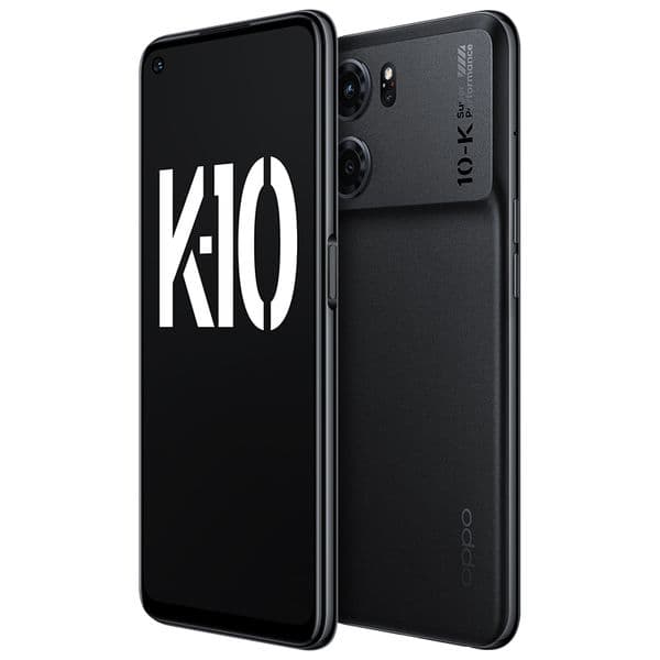 Original Oppo K10 5G Mobile Phone 8GB RAM 128GB 256GB ROM MTK Dimensity 8000 Max Android 6.59" 120Hz Full Screen 64.0MP AF NFC 5000mAh Face ID Fingerprint Smart Cell Phone