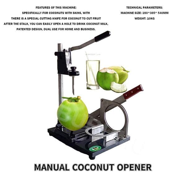 Green Coconut Shelling Machine Coconut Hole Drilling Tool