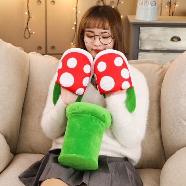 Cannibal Flower Plush Toys Women Halloween Carnival Fancy Funny Cosplay Shoes Christmas Gift Doll for Girls 220531