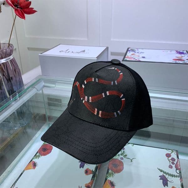2022 Popular snake flower Ball Caps Canvas Leisure Designers Fashion Sun Hat for Outdoor Sport Men Strapback Hat Famous Baseball Cap L260528