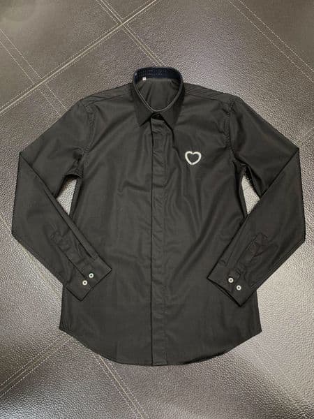 Mens Designer Shirts Brand Clothing Men Long Sleeve Dress Shirt Hip Hop Style High Quality Cotton Tops 113246