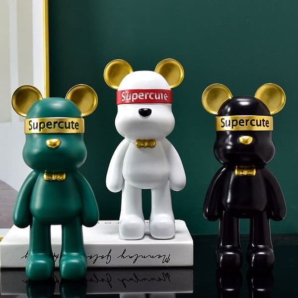 Decorative Objects Bear Ornaments Children's Gift Cartoon Trend Home Living Room Desktop