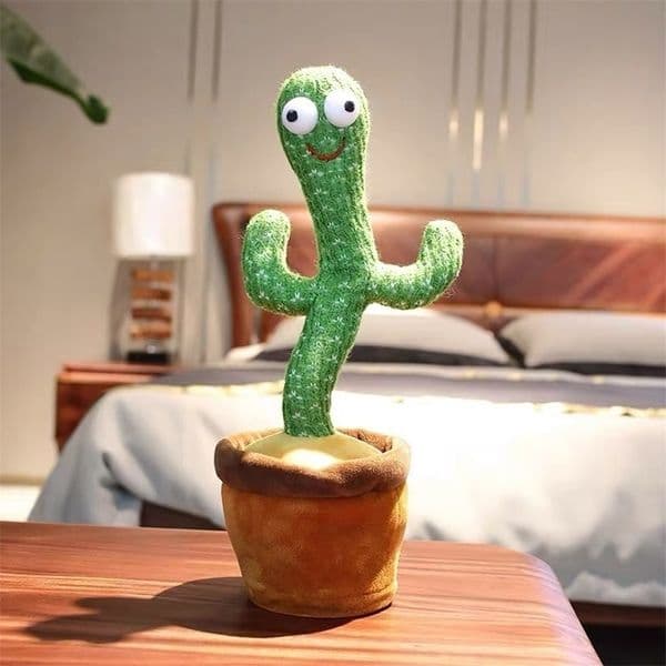 Lovely Talking Toy Dancing Cactus Doll Speak Talk Sound Record Repeat Toy Kawaii Cactus Toys Children Kids Education Toy Gift 220815