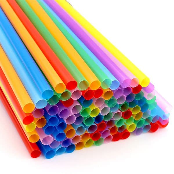 200Pcs Bubble Tea Straw 11mm Wide Plastic Drinking Straws BPA Free Disposable Reusable for Boba Milkshake Smoothie Slushie Juice 220523